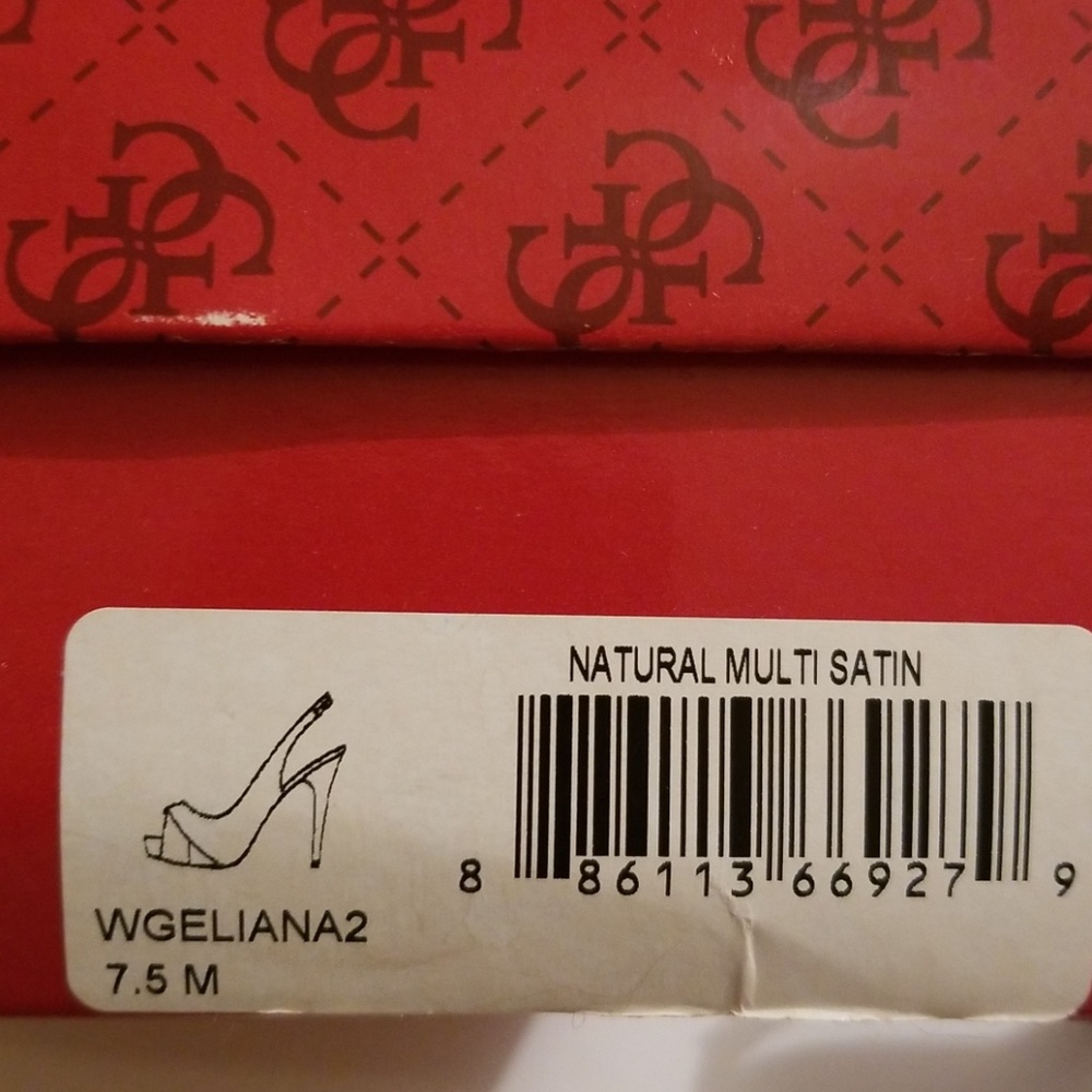 Guess shoes embroided us 7.5. NEW - Picture 4 of 4